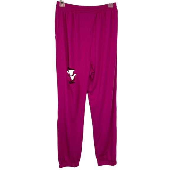 Love J 2-Piece Sweatsuit Pink Sweatshirt + Sweatpants Underwire Size M - Picture 10 of 13